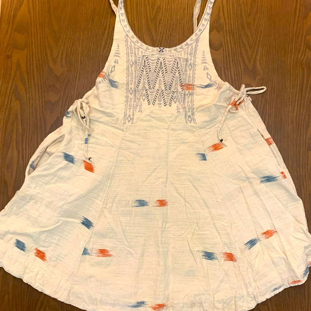 Free People Boho Bib-Dress, Sz-M (will fit large)